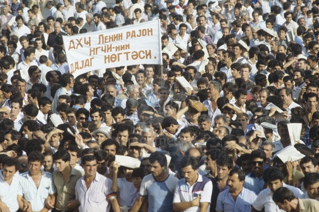 Anti-Armenian meeting in Baku