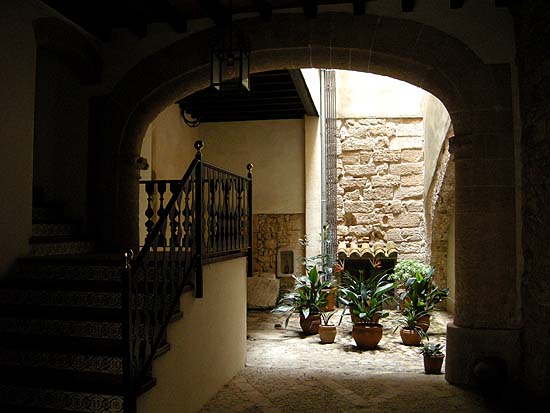 Palma de Mallorca, patio (belső udvar)