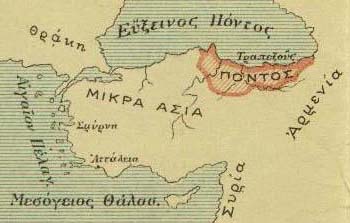 Map of Pontus