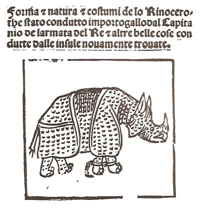 Giovanni Giacomo Penni, Forma & Natura & Costumi de lo Rinocerothe, 1515